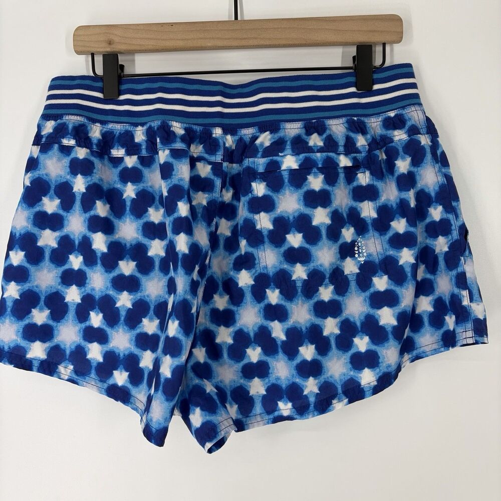 Free People FP Movement Top Seed Shorts Size Large Blue Womens Pleated Tennis - Picture 4 of 8